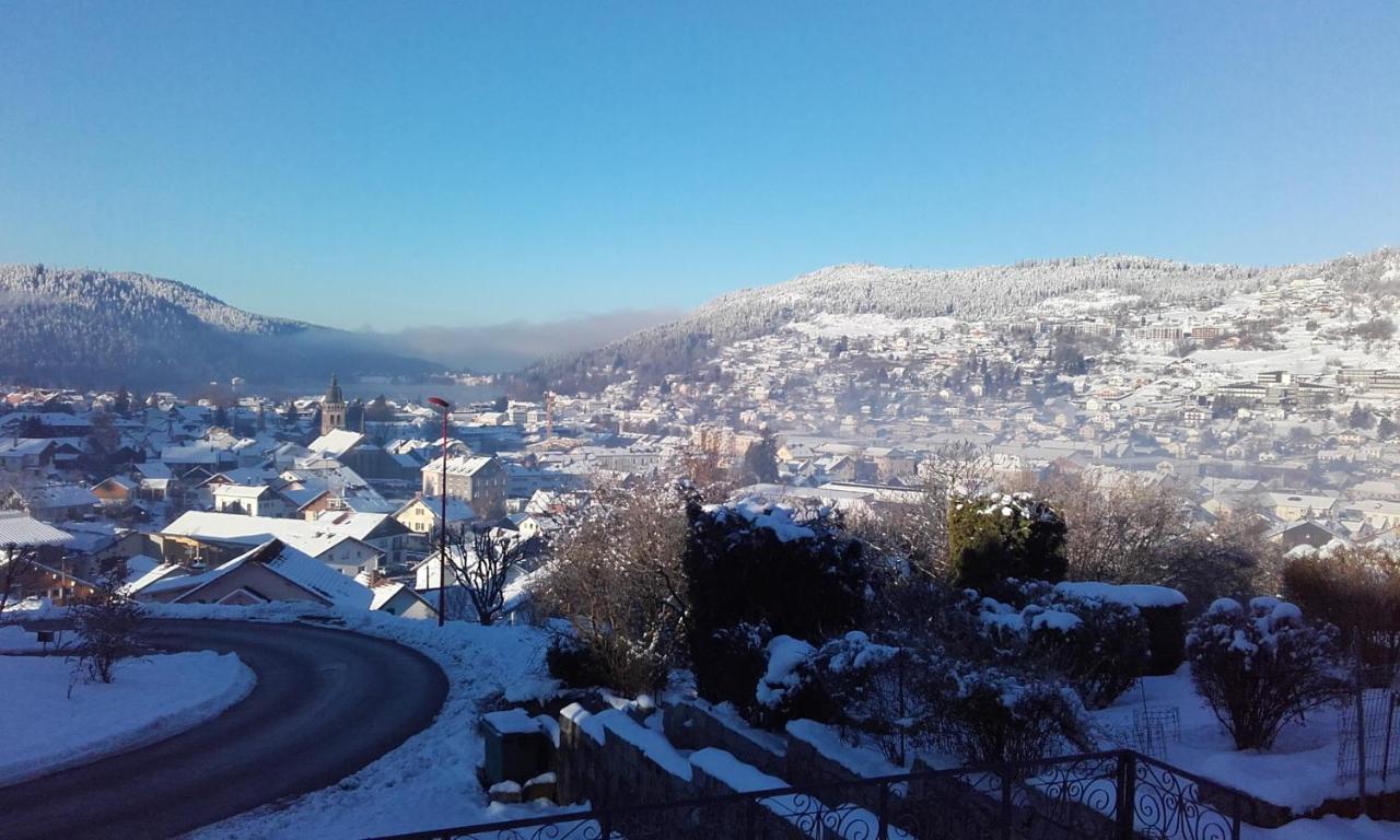 Studio Cosy Avec Vue Sur Lac Et Montagne A Gerardmer 30 M² Kültér fotó